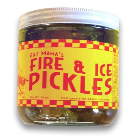 Fat Mama`s Fire & Ice Pickle 16 oz.