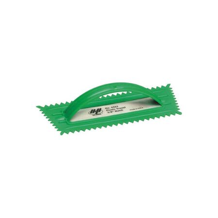 Marshalltown QLT 4-1/4 in. W Plastic Notched Trowel