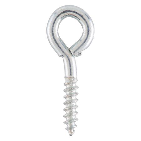 Ace 3/32 in. D X 13/16 in. L Zinc-Plated Steel Screw Eye 20 lb. cap. 14 pk