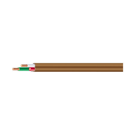 Southwire 500 ft. 18/3 Copper Thermostat Wire Brown - Sold by the foot