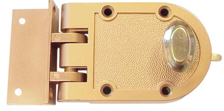 Ace Gold Painted Zinc Single Cylinder Lock