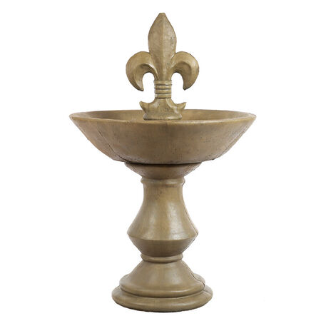 Fleur De Lis Fountain Espresso