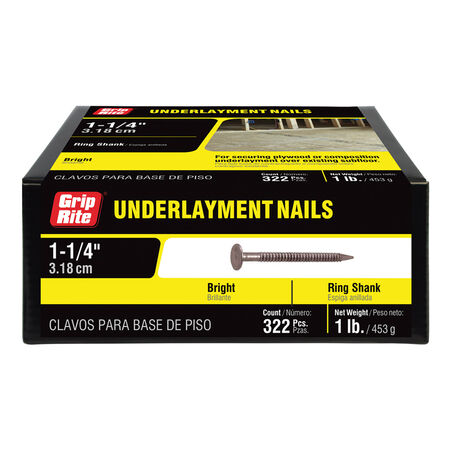 Grip-Rite Nail Underlayment R/S1.5" 1 lb.