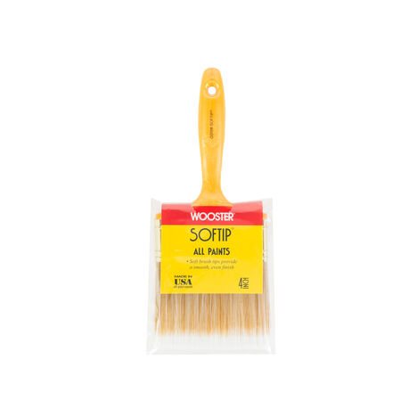 Wooster Softip 4 in. W Flat Paint Brush