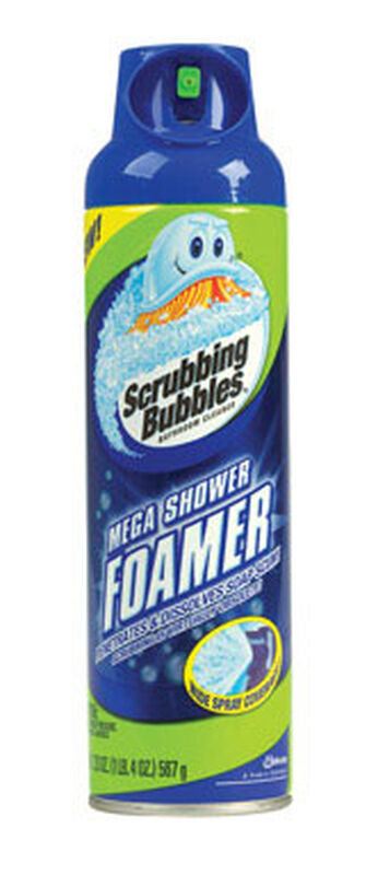 Scrubbing Bubbles Mega Shower Foamer Shower Cleaner 20 Oz Stine