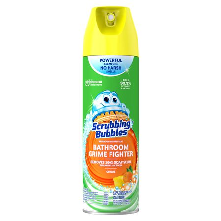 Scrubbing Bubbles Citrus Scent Bathroom Cleaner 20 oz Foam