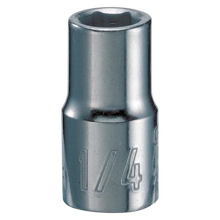 Craftsman 1/4 in. X 1/4 in. drive SAE 6 Point Standard Shallow Socket 1 pc