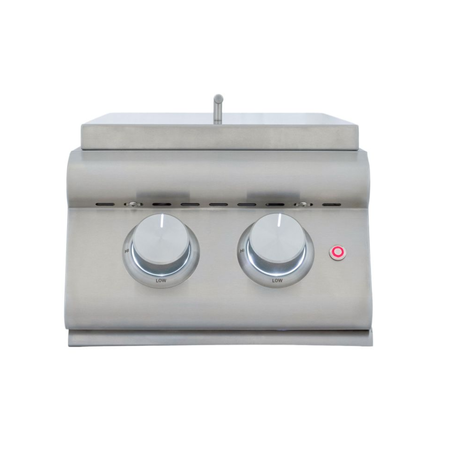 Blaze Side Burner Double Built-In LTE Plus NG