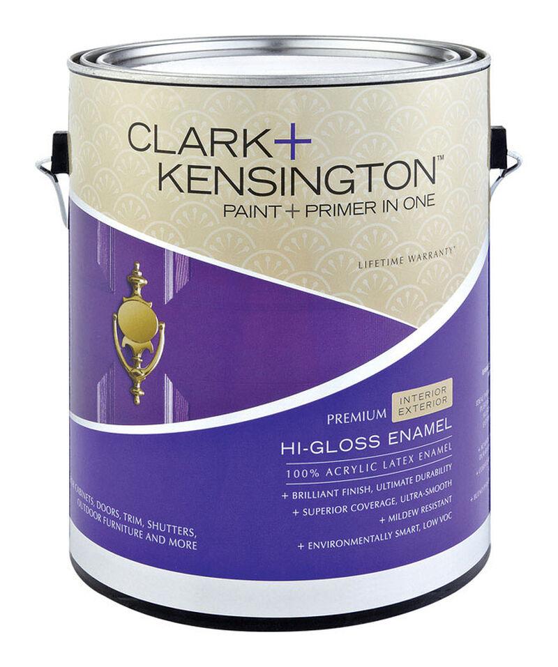Clark Kensington Paint and Primer In One Acrylic Latex Clark Kensington Paint and Primer In One Acrylic Latex