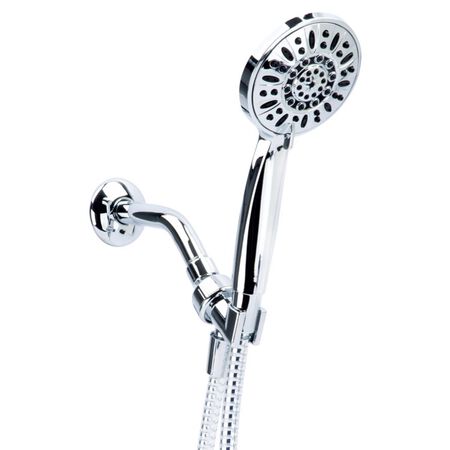 OakBrook Chrome PVC 3 settings Handheld Showerhead 1.8 gpm