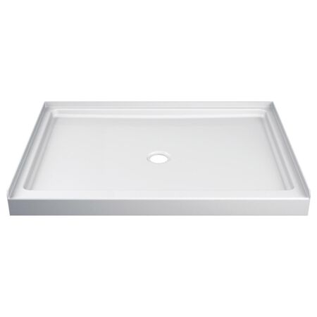 Delta Hycroft 4.5 in. H X 34 in. W X 48 in. L White Shower Base