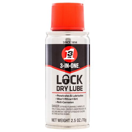 3-IN-ONE Dry Dry Lubricant 2.5 oz