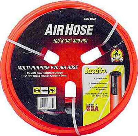Amflo PVC Air Hose 1/4 in. x 100 ft. L 300 psi