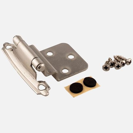 KasaWare 3/8 in. Self-closing Inset Hinge, 2-pack