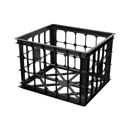 Homz 11 in. H X 15.5 in. W X 14 in. D Stackable Crate