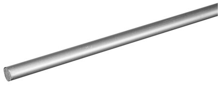 Boltmaster 3/8 in. Dia. x 72 in. L Round Aluminum Rod 1 pk