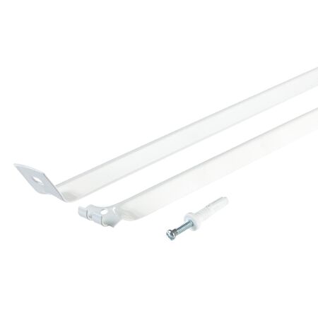 Rubbermaid 0.66 in. W X 17.3 in. L Steel Support Brace/ Wall Anchor W/Drive Pin