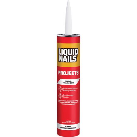Liquid Nails Interior Projects Acrylic Latex Construction Adhesive 10 oz