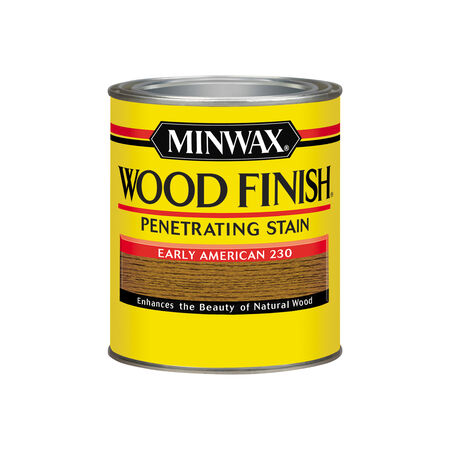 Minwax Wood Finish Semi-Transparent Early American Oil-Based Penetrating Wood Stain 1 qt