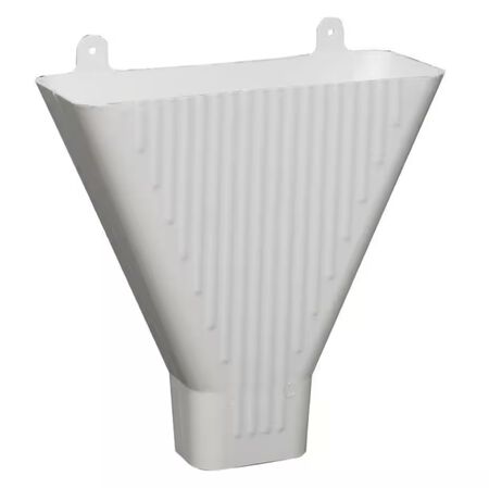 Gutter Vinyl Dwnspout Conn White