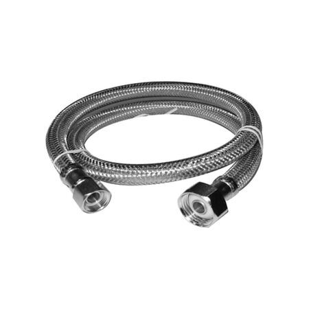 Plumb Pak EZ 3/8 in. Compression X 1/2 in. D FIP 36 in. Stainless Steel Faucet Supply Line
