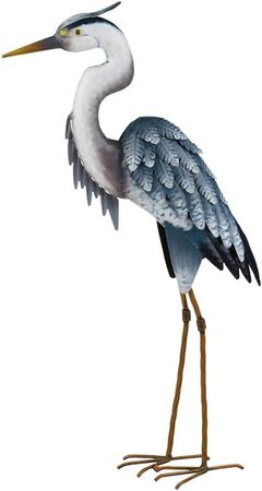 Decor Blue Heron Down 26"