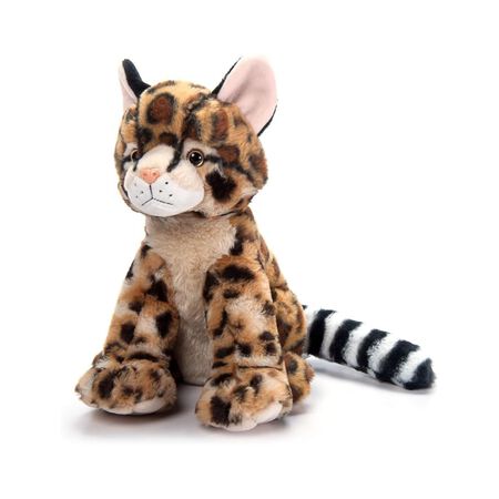 The Petting Zoo Ocelot Stuffed Animal 12 in.