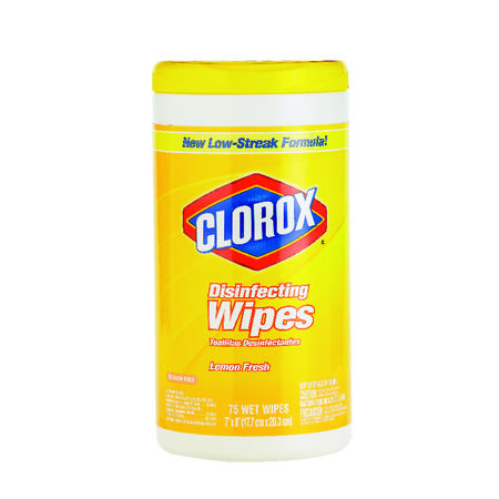 Clorox Lemon Fresh Disinfecting Wipes 75 pk