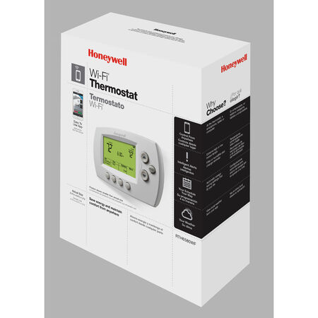 Honeywell Built In WiFi Heating and Cooling Push Buttons Programmable Thermostat