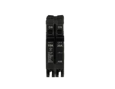 ABB 15-amp/20-amp 2 -Pole Tandem Circuit Breaker