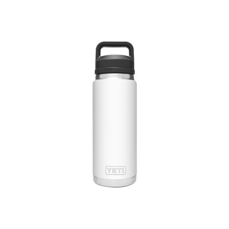YETI Rambler 26 oz White BPA Free Bottle with Chug Cap