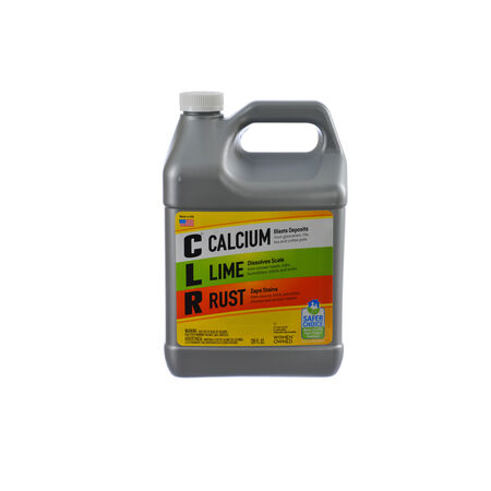CLR 128 ounce oz Calcium, Lime and Rust Remover