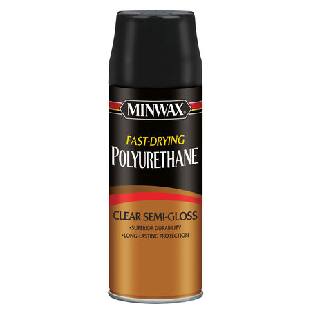 Minwax Semi-Gloss Clear Oil-Based Fast-Drying Polyurethane 11.5 oz