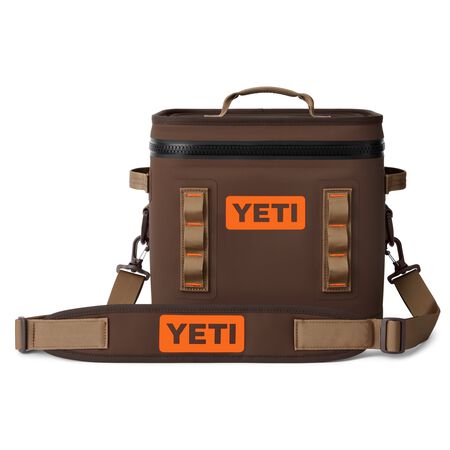 Yeti Hopper Flip 12 Wetland Brown Flex Insulation Backpack Soft Cooler Wetlands Brown