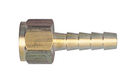 Tru-Flate Brass Barbed Swivel Fitting 1/4 in. ID x 1/4 in. NPT Female
