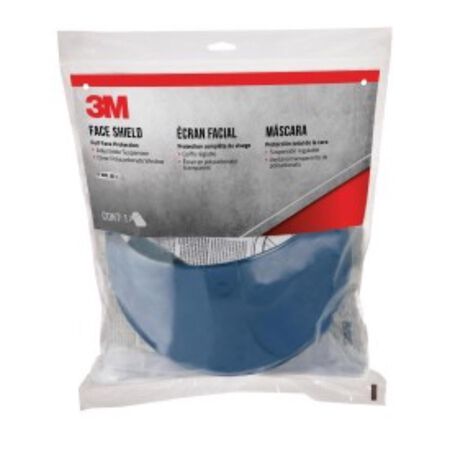 3M Face Shield Clear Lens Blue Frame 1 pc