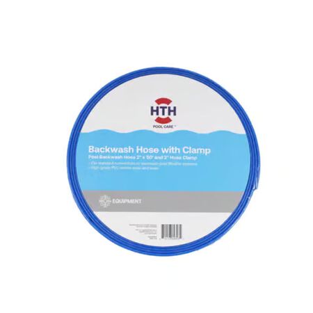 HTH Backwash Hose For Pools 2 in. W x 50 ft. L