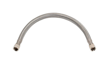 Ace 1/4 Compression in. X 1/4 in. D Compression 12 in. Braided Stainless Steel Supply Line