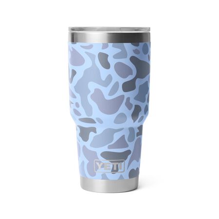 YETI Rambler 30 oz Blue Camo BPA Free Tumbler with MagSlider Lid