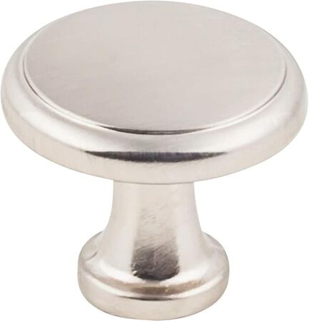 KasaWare Pack Of 10 1-3/16 in Cabinet Knobs Satin Nickel Finish