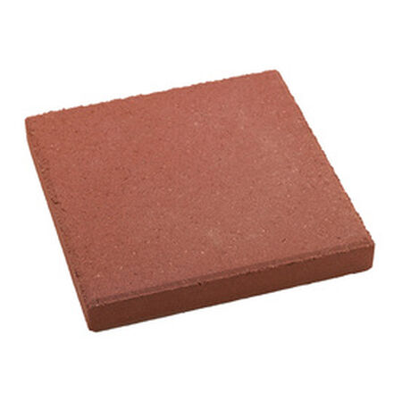 Step Stone Square Red 12"