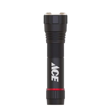 Ace Black LED Flashlight 18650 Battery