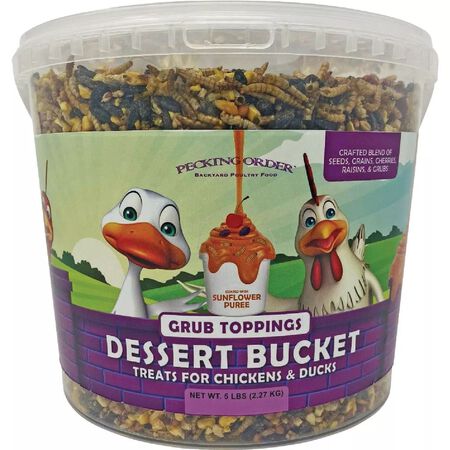 Pecking Order Grub Topping 5lb.