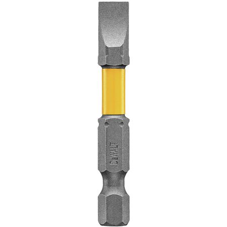 DEWALT Max Fit Slotted #6 and #8 X 2 in. L Power Bit S2 Tool Steel 2 pc