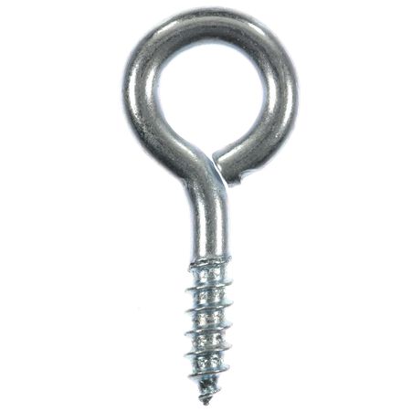 Ace 3/16 in. D X 1-1/2 in. L Zinc-Plated Steel Screw Eye 75 lb. cap. 5 pk