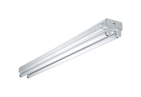 Metalux SSF Series 48 in. L White Hardwired Fluorescent Strip Light