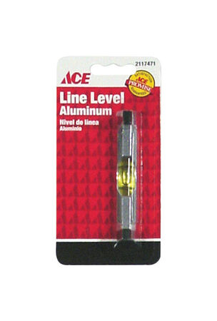 Ace 3 in. Aluminum Line Level 1 vial