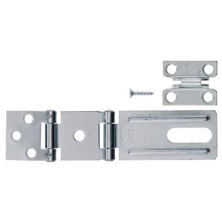 Ace Zinc 3-1/4 in. L Double Hinge Safety Hasp