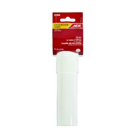 Ace 1-1/2 in. D X 6 in. L Polypropylene Extension Tube