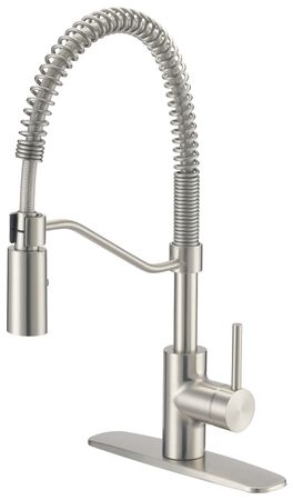 Boston Harbor Stainless Steel Pull-Down Kitchen Faucet